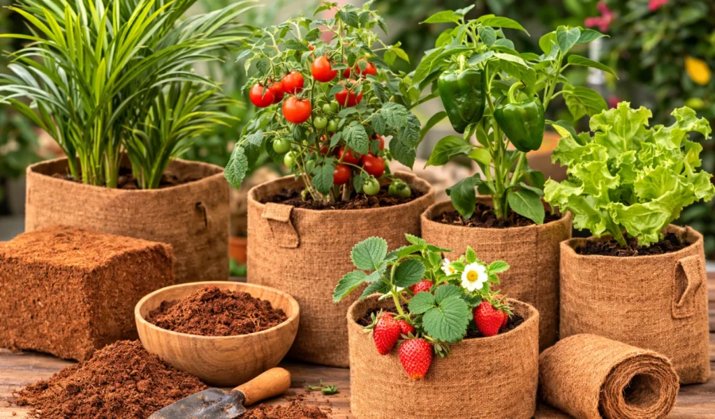 Coir Pith & Grow Bags